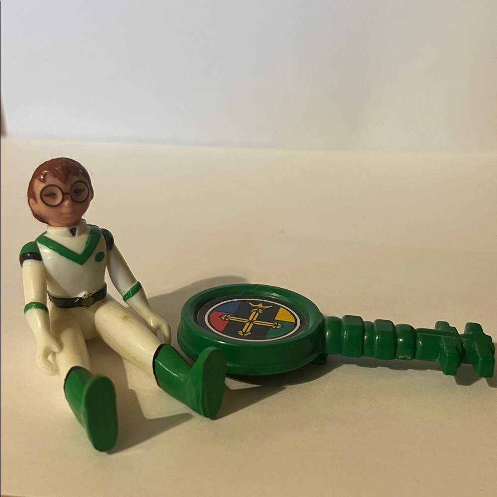 Pidge Green w/ Key Action Figure Panosh Place, 1984 Voltron